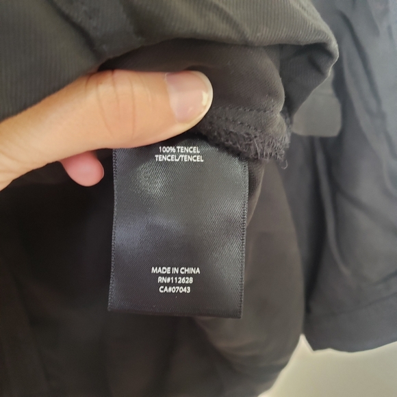 Tahari black waterfall self tie waist jacket nwt l - Picture 6 of 6